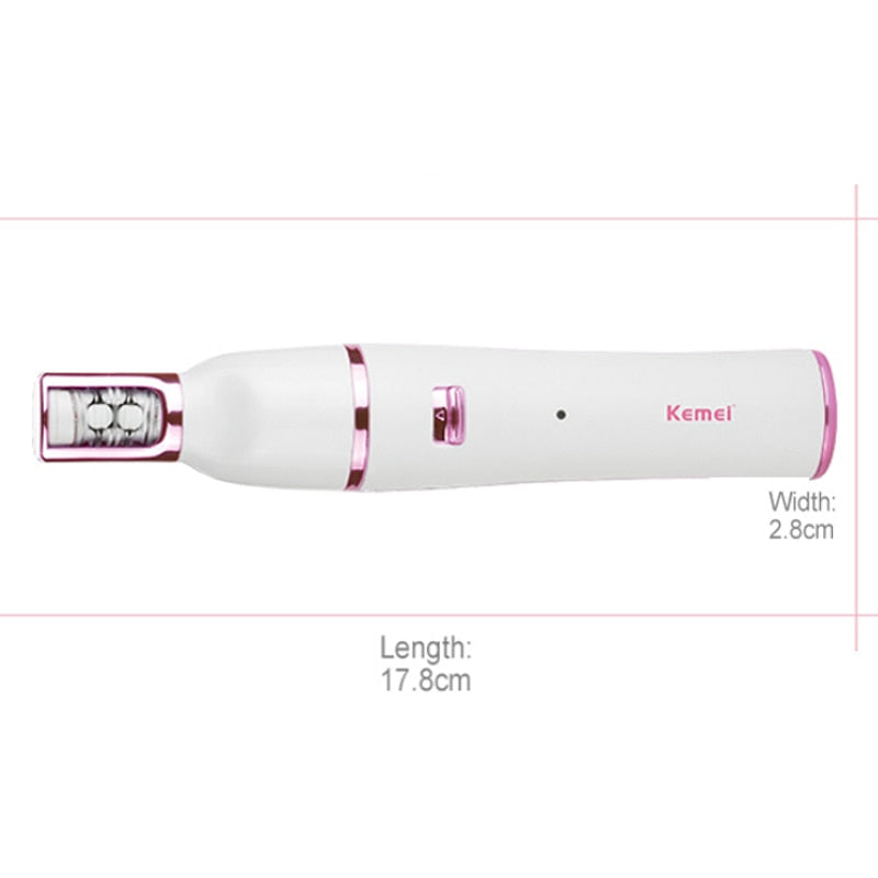 7-in-1 Women's Electric Facial Epilator – Waterproof Face Hair Remover