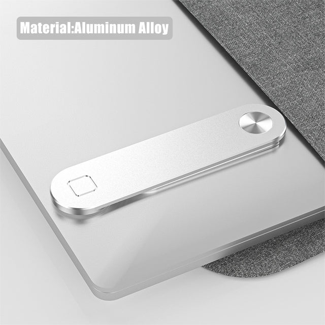 Portable Magnetic Laptop & Tablet Side Mount Stand – Aluminium Alloy