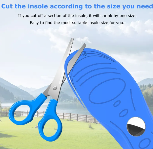 AirTag Hidden Insole – PU Foam Shoe Insole with Built-In AirTag Slot