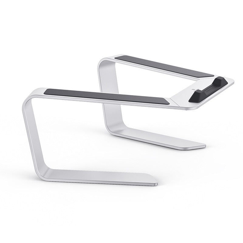 Adjustable Aluminium Laptop & Tablet Stand – Detachable with Cooling Design
