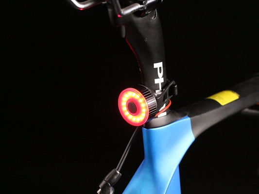 USB Rechargeable Bike Light with Phone Holder, Speaker & Power Bank