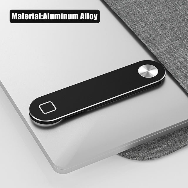 Portable Magnetic Laptop & Tablet Side Mount Stand – Aluminium Alloy