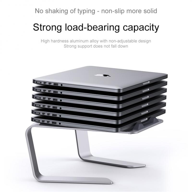 Adjustable Aluminium Laptop & Tablet Stand – Detachable with Cooling Design