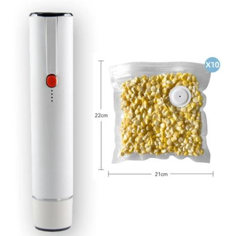 Compact USB Vacuum Food Sealer – Portable Kitchen Food Preserver
